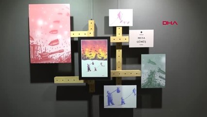 Aydın Doğan Uluslararası Karikatür Yarışması Sergisi, Eskişehir'de Açıldı