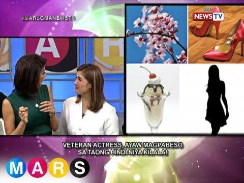 Mars: Veteran actress, ayaw magpabeso sa taong hindi niya kilala! | Mars Mashadow