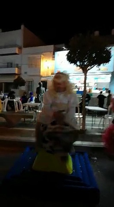 Disfraz de toro mecánico