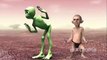 Dame Tu Cosita alien frog dance VS cartoon 3d funny
