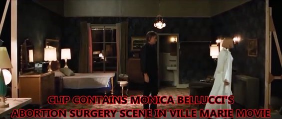 012. MONICA BELLUCCI HOT SCENES WITH OLDMAN IN VILLE MARIE MOVIE