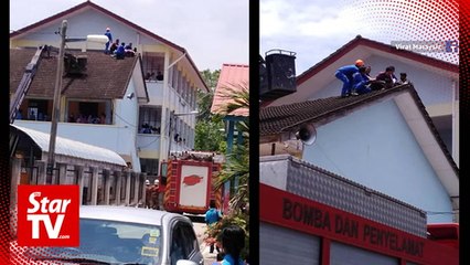 Unrequited love: Jilted Form One student climbs onto school roof