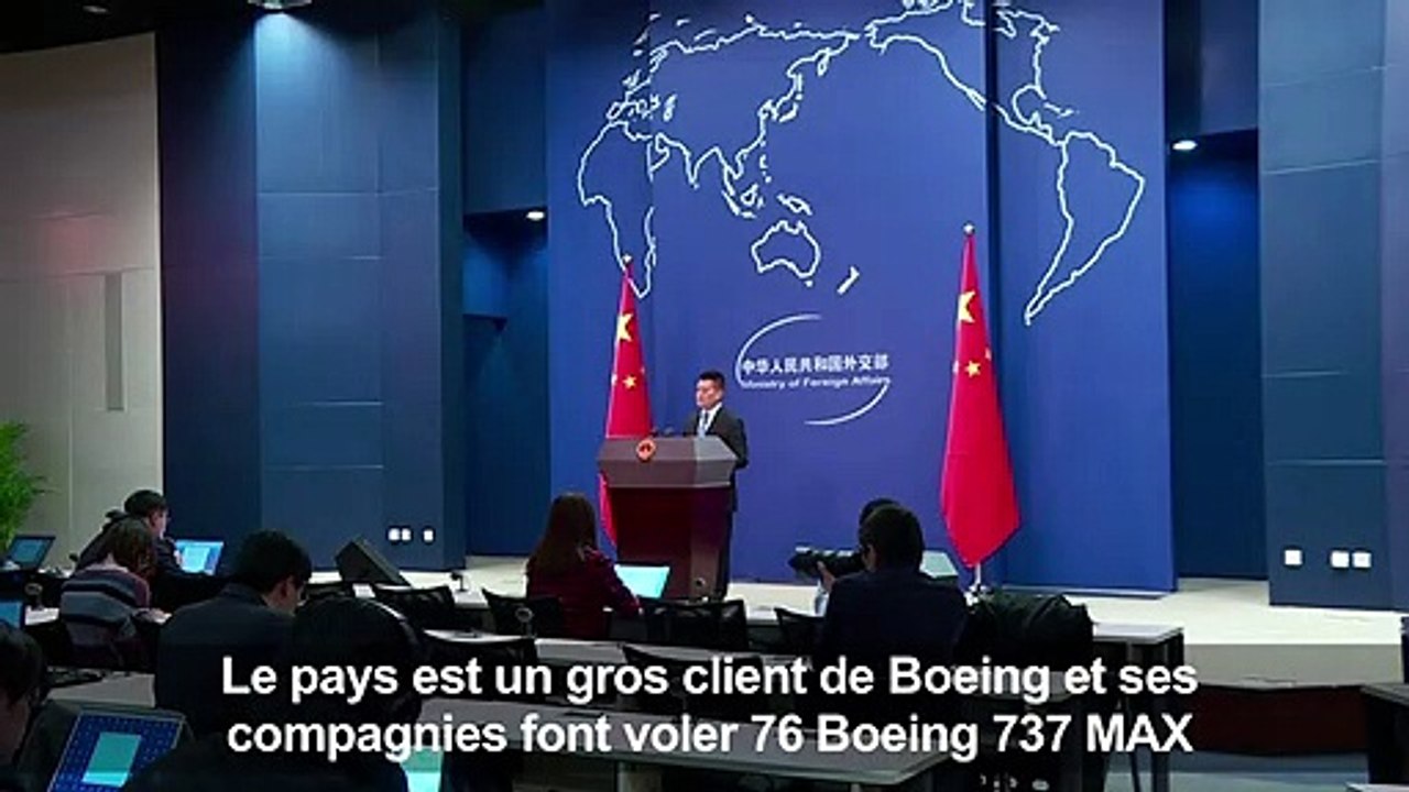 Boeing: Pékin attend des assurances pour lever l'interdiction