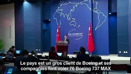 Boeing: Pékin attend des assurances pour lever l'interdiction