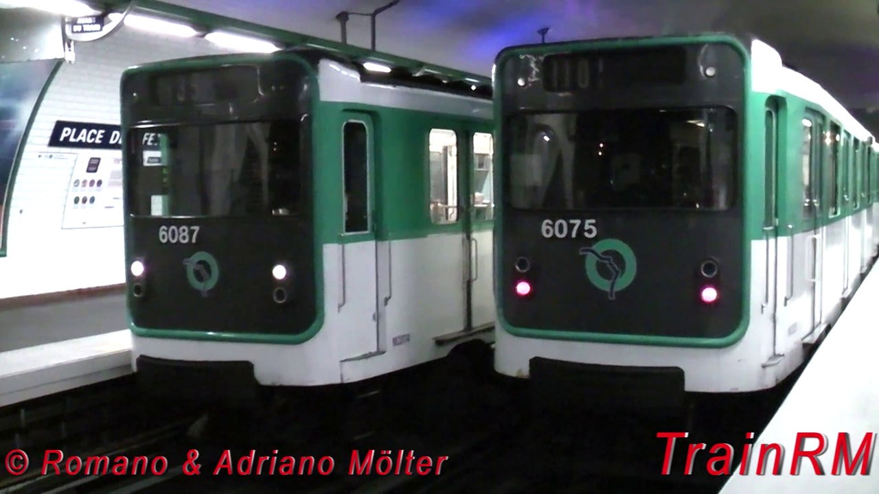 La Ligne 11 et les MP 59 - Le Métro de Paris