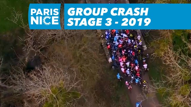 Group Crash - Étape 3 / Stage 3 - Paris-Nice 2019