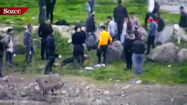 Dicle Nehri'ne atlayan kadını polis kurtardı