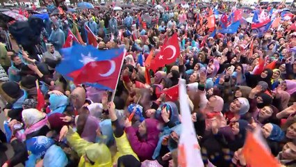 Erdoğan, Büyükçemece'de halka hitap etti - İSTANBUL