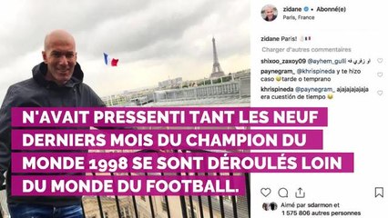 Zinedine Zidane de retour au Real Madrid : retour en photos sur son congé sabbatique