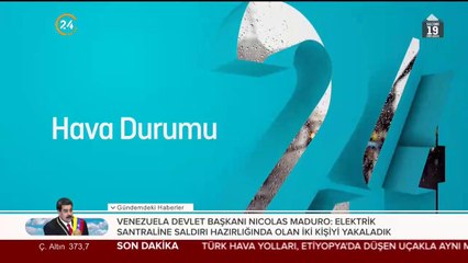 İşte hava durumu raporu