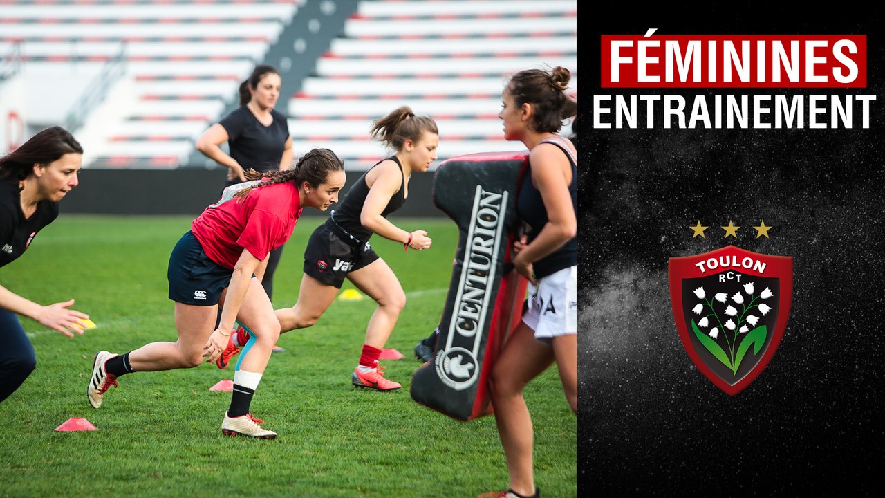 Entraînement des féminines du RCT