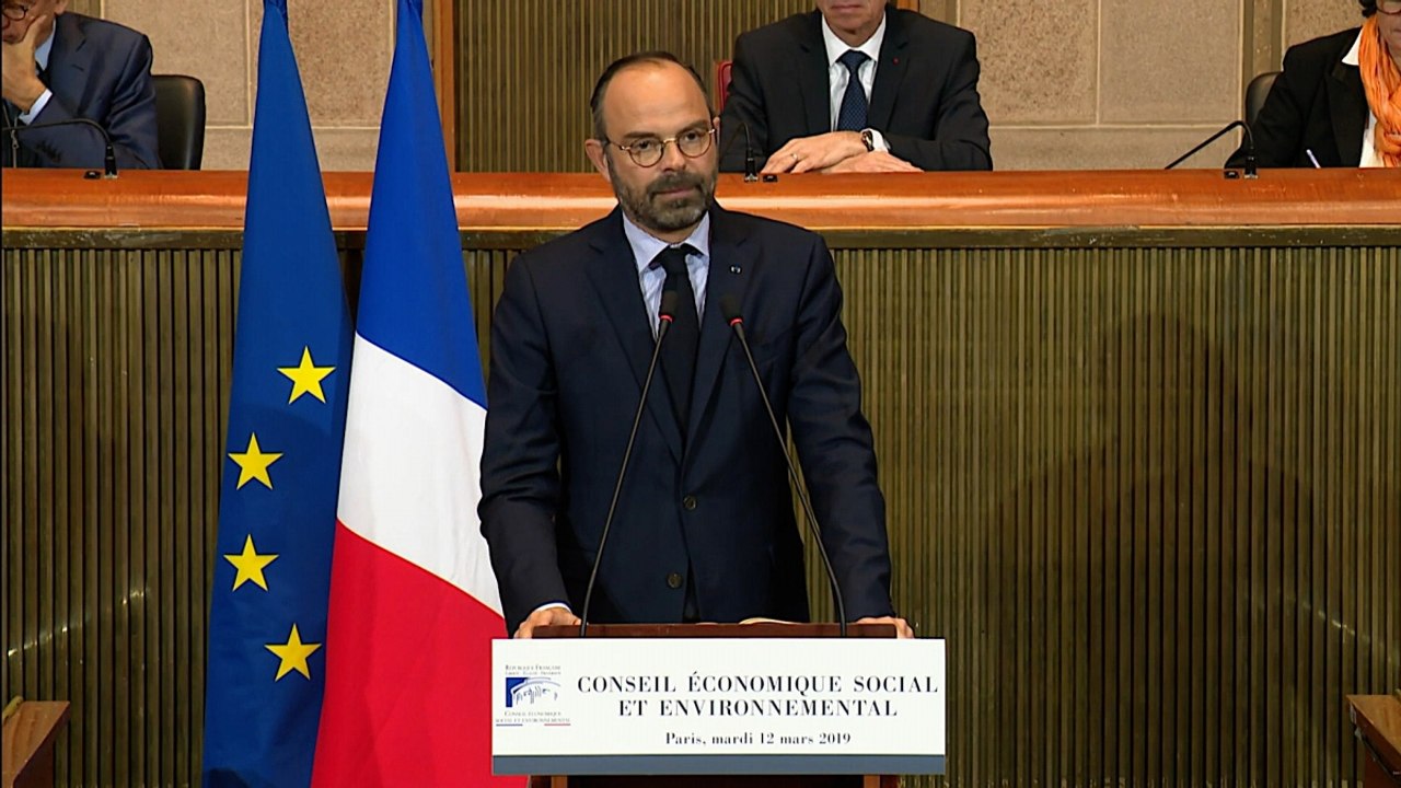 Discours du Premier ministre au Conseil économique, social et environnemental