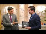 Veliaj nderon presidentin e Sllovenisë, Pahor merr “çelësin e Tiranës” - Lajme - Vizion Plus