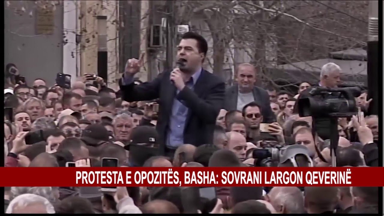 PROTESTA E OPOZITËS, BASHA: SOVRANI LARGON QEVERINË