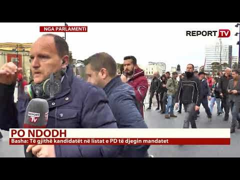 Basha-Kryemadhi prijnë protestuesit drejt KQZ, dorëzohet lista me kandidatët refuzues