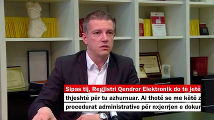 Mançevski  Regjistri elektronik, lehtëson regjistrimin e popullsisë