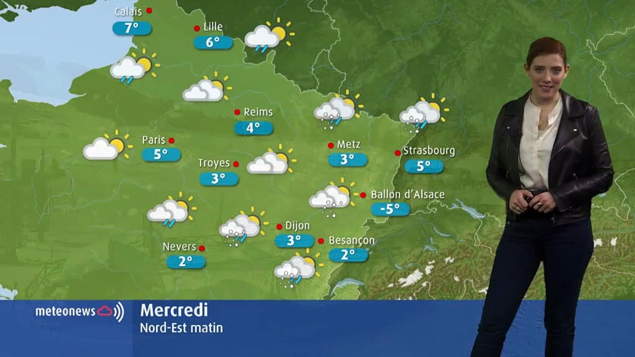 Le temps sera instable ce mercredi, avec des giboulées