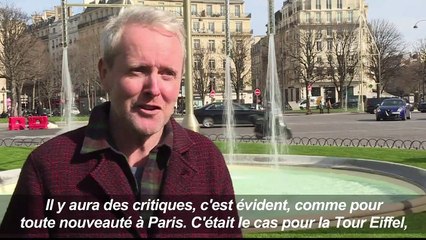 Six nouvelles fontaines au pied des Champs-Elysées