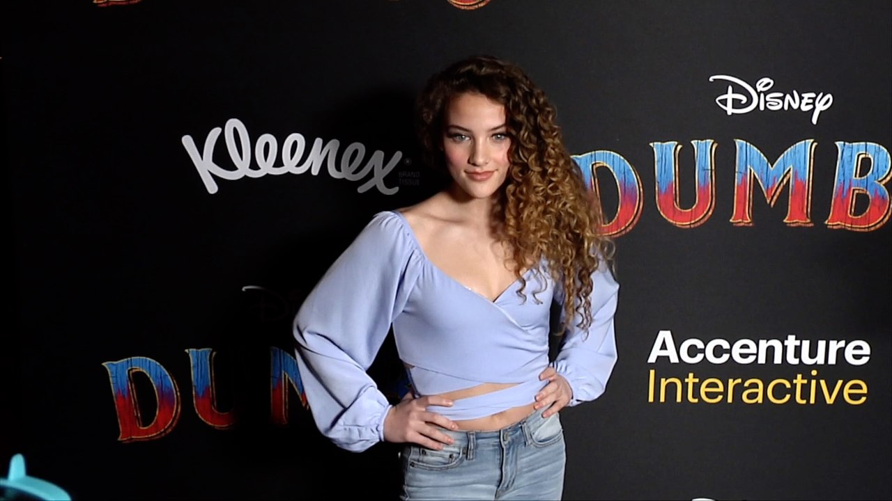 Sofie Dossi "Dumbo" World Premiere Red Carpet