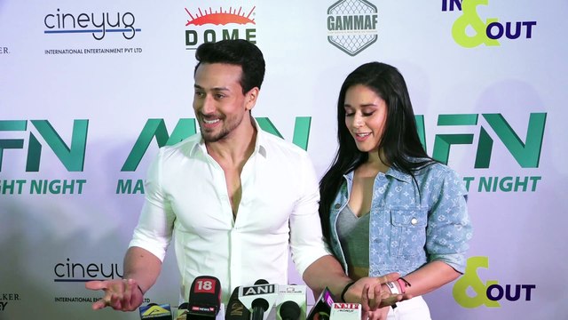 Tiger Shroff, Disha Patani & Others On Matrix Fight Night Red Carpet | Filmibeat