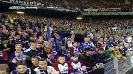الشوط الثاني مباراة هامبورغ و يوفنتوس 4-4 دوري الابطال 2001
