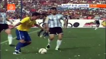 الشوط الاول مباراة البرازيل و الارجنتين 3-0 نهائي كوبا امريكا 2007