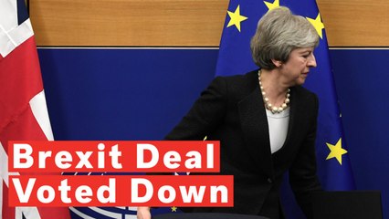 Theresa May Loses MP's Vote With Brexit Just Weeks Away