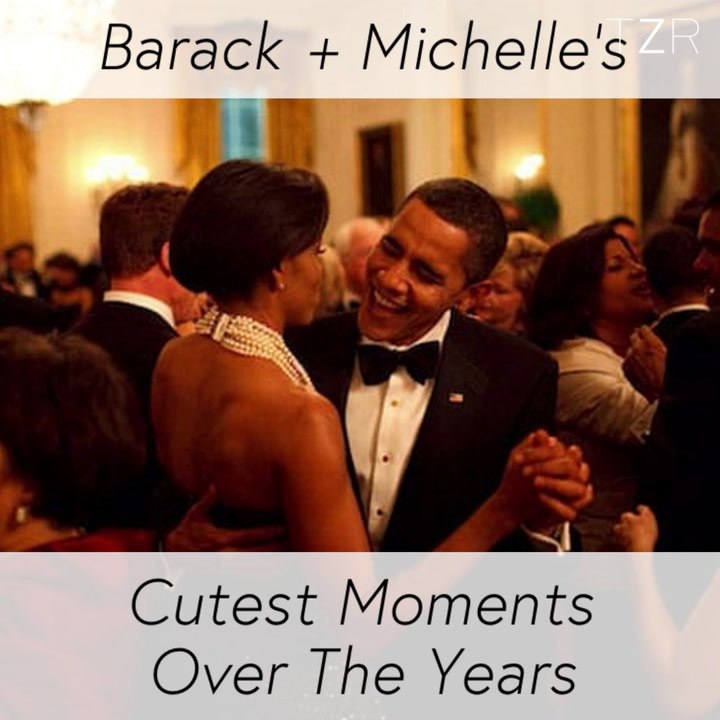 Barack + Michelle's Cutest Moments Over The Years