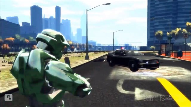 GRAND THEFT AUTO IV: HALO MASTER CHIEF