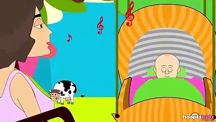 Rock A Bye Baby | lalluby pour les bébés | Lullaby Song by HooplaKidz Francais