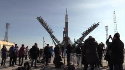 Soyuz spacecraft installed on Kazakh launch pad for mission to ISS