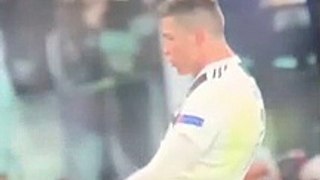 Cristiano Ronaldo imitating Simeone!