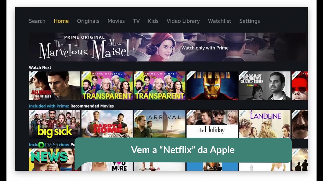 Vem a “Netflix” da Apple