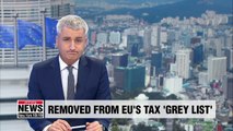 EU confirms S. Korea's removal from tax haven blacklist