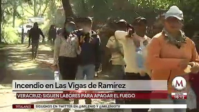 Incendio forestal en Veracruz consume 500 hectareas