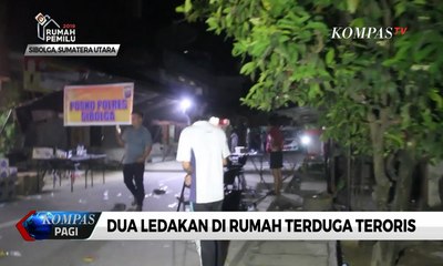 Dua Ledakan Terjadi di Rumah Terduga Teroris di Sibolga