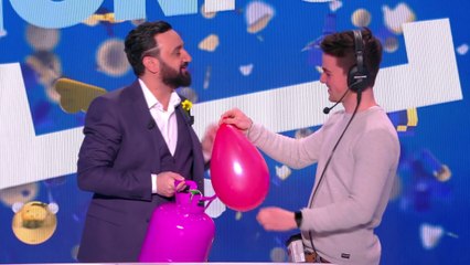 Cyril Hanouna et ses chroniqueurs jouaient à l'hélium de l'actu