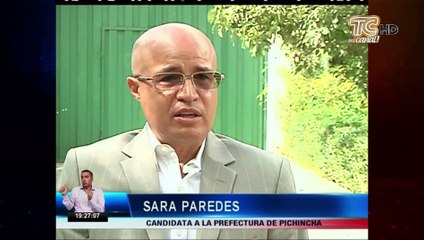 Sara Paredes - candidata a prefecta de Pichincha