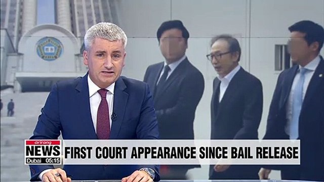 Ex-president Lee Myung-bak to appear in court on Wednesday, week after being released on bail