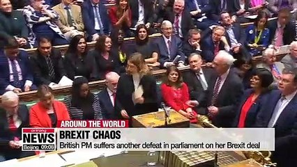 Tải video: British PM suffers another defeat in parliament