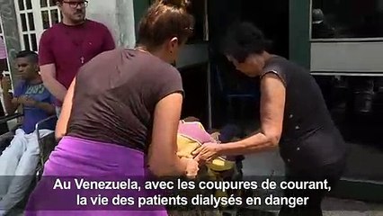 Au Venezuela, la vie des patients dialysés en danger