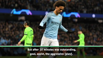 Download Video: Guardiola demands more from Sane after slow start against Schalke