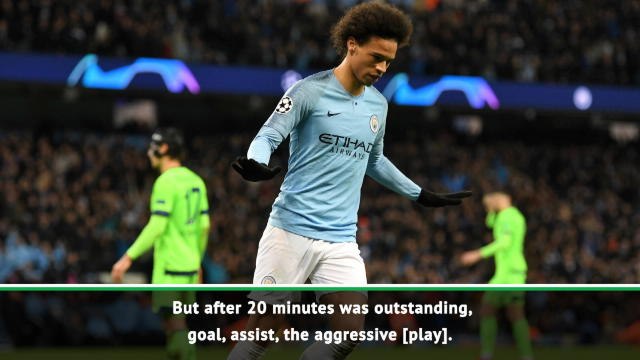 Guardiola demands more from Sane after slow start against Schalke
