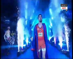 PWL3 Day 2_ हरियाणा हैमर्स के व्लादिमीर ने वीर मराठा के श्रवण को 57 किलोग्राम वर
