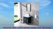Bestmart INC 24 Bathroom WallMount Vanity Cabinet Ceramic Vessel Sink Basin Faucet