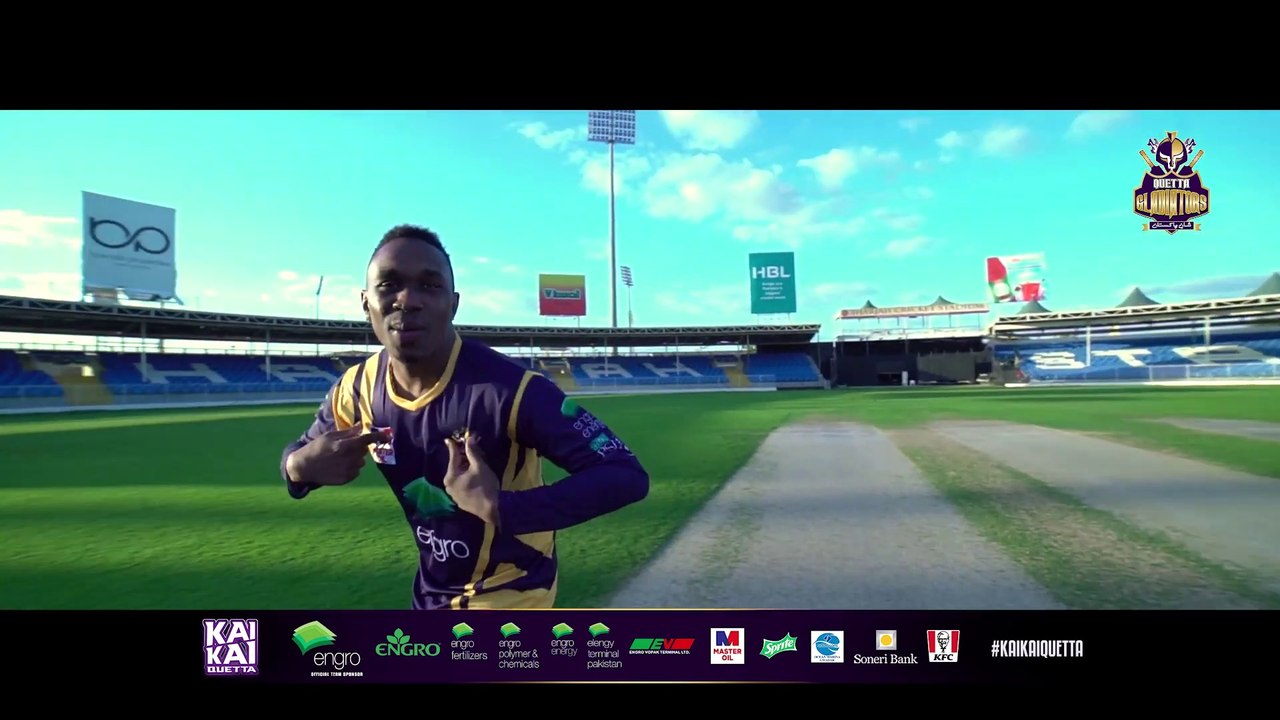 Quetta Gladiators Official Song ‘We The Gladiators’ | feat. DJ Bravo and Team Gladiators