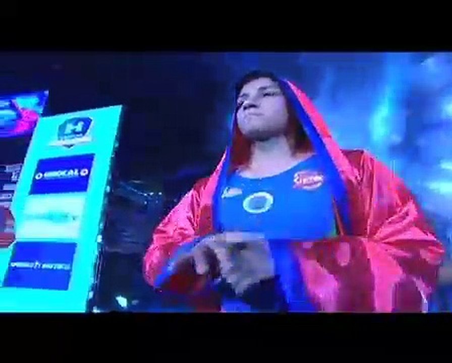 PWL 3 Day 4_ Helen Maroulis Vs Sangeeta Phogat at Pro Wrestling League Season 3
