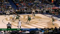 Milwaukee Bucks at New Orleans Pelicans Raw Recap