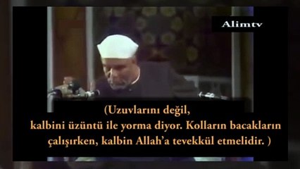 Rızk hakkında muhteşem Kutsi Hadis Muhammed Mutevelli eş Şaravi
