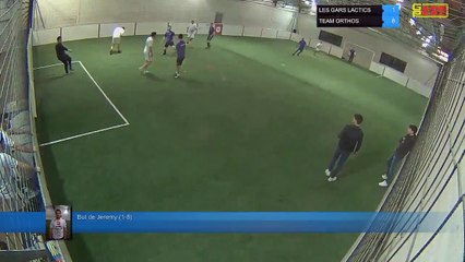 But de Jeremy (1-8) - LES GARS LACTICS Vs TEAM ORTHOS  - 12/03/19 19:00 - LIGUE 2